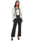 Karl Lagerfeld Women's Open-Front Long-sleeve Knit Cardigan