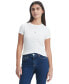 ფოტო #1 პროდუქტის Women's Cotton Slim-Fit Tonal-Logo T-Shirt