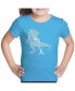 ფოტო #1 პროდუქტის Big Girl's Word Art T-shirt - Dino Pics