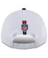 Фото #2 товара Men's White/Navy New England Patriots 2024 NFL Training Camp 9FORTY Adjustable Hat