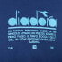 Фото #2 товара Diadora Manifesto Logo Crew Neck Short Sleeve T-Shirt Mens Blue Casual Tops 1782