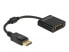 Delock 61023 - 0.15 m - DisplayPort - DVI - Male - Female - Straight