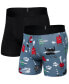 ფოტო #1 პროდუქტის Men's DropTemp™ Cooling Cotton Slim Fit Boxer Briefs – 2PK