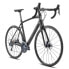 FUJI BIKES Gran Fondo 1.1 Ultegra 2022 road bike Matte Carbon / Gloss White, 54 - фото #1