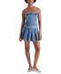 Фото #4 товара Women's Rowe Strapless Denim Dress