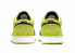 Jordan Air Jordan 1 cyber green 耐磨 低帮 复古篮球鞋 男女同款 荧光绿