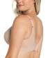 ფოტო #2 პროდუქტის Women's Memory Foam Push-Up Underwire Bustier Bra with Strappy Front, 91010