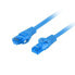 Фото #1 товара Жесткий сетевой кабель UTP кат. 6 Lanberg PCF6A-10CC-2000-B Синий 20 m