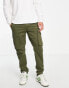 Фото #1 товара Only & Sons slim fit cuffed cargo in khaki