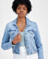 ფოტო #3 პროდუქტის Women's Stevie Long-Sleeve Denim Jacket