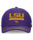 ფოტო #3 პროდუქტის Men's and Women's Purple LSU Tigers 2024 Sideline Rise Adjustable Hat