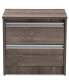 Gallia 2-Drawer Nightstand