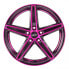 Oxigin 18 Concave pink polish HD 7.5x17 ET38 - LK5/114.3 ML72.6