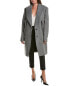 Фото #1 товара Michael Kors Collection Reefer Slit Sleeve Wool Coat Women's