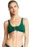 Фото #1 товара LSpace Women's 236503 Emerald Romi Bikini Top Swimwear Size XS
