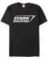 Фото #1 товара Marvel Men's Iron Man Stark Industries Logo Short Sleeve T-Shirt