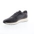 Фото #8 товара Mephisto Davis Mens Gray Leather Lace Up Lifestyle Sneakers Shoes