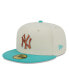 Фото #3 товара Men's White New York Yankees City Icon 59FIFTY Fitted Hat