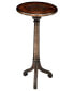 Фото #1 товара Florence Brown and Gold Pedestale Table