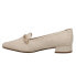 Easy Spirit Carlina Slip On Loafers Womens Beige E-CARLINA2-110