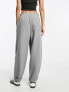 Фото #7 товара ASOS DESIGN scuba turn back hem jogger in charcoal marl