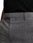 Original Penguin suit trousers in grey and blue check