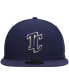 Фото #3 товара Men's Navy Tri-City Dust Devils Authentic Collection Team Home 59FIFTY Fitted Hat