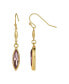 Фото #1 товара Gold-Tone Drop Earrings