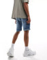 Фото #2 товара Jack & Jones denim short in mid blue