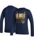 Фото #1 товара Men's Navy LA Galaxy Club DNA Long Sleeve T-shirt