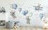 Фото #5 товара Wandsticker Teddybären Ballons Wolken