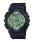 Фото #1 товара Часы и аксессуары CASIO G-Shock мужские Аналогово-цифровые черные из смолы, 51.2 мм, модель GA110CD-1A3