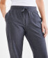 Фото #3 товара Women's Mid Rise Drawstring-Waist Sweatpants, Created for Macy's
