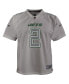 ფოტო #2 პროდუქტის Big Boys Zach Wilson Gray New York Jets Atmosphere Game Jersey