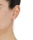 ფოტო #2 პროდუქტის Cultured Freshwater Pearl (5 - 5-1/2) Linear Drop Earrings in 14k Gold