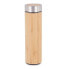 Thermos 500 ml Natural Metal Bamboo (6 Units)