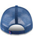 Фото #2 товара Men's Royal New York Mets Trucker 9Forty Adjustable Snapback Hat