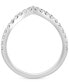 ფოტო #2 პროდუქტის EFFY® Diamond Chevron Ring (1/2 ct. t.w.) in 14k White Gold