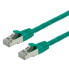 Фото #2 товара VALUE S/FTP Patch Cord Cat.6 - halogen-free - green - 3m - 3 m - Cat6 - S/FTP (S-STP) - RJ-45 - RJ-45