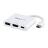 Фото #3 товара Адаптер USB-C StarTech.com с портом HDMI - USB 3.0 - 60W PD - Белый - Проводной - USB 3.2 Gen 1 (3.1 Gen 1) Type-C - 60 W - Белый - 5 Gbit/s - 4096 x 2160 пикселей