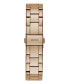 Фото #3 товара Women's Analog Rose Gold-Tone Stainless Steel Watch 38mm