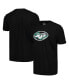 ფოტო #1 პროდუქტის Men's Black New York Jets Camo Logo T-Shirt