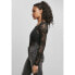 URBAN CLASSICS Long Sleeve Lace Bodysuit