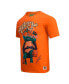 Men's and Women's Orange Teenage Mutant Ninja Turtles Mikey Defender Graphic T-shirt