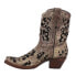 Corral Boots Glitter TooledInlay & Crystals Sequins Snip Toe Cowboy Booties Wome 9 - фото #3