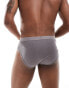 Фото #3 товара ASOS DESIGN capsule collection rib brief in charcoal