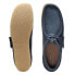 Clarks Wallabee 26172398 Mens Blue Suede Oxfords & Lace Ups Casual Shoes