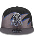 Фото #2 товара Бейсболка New Era мужская черная New England Patriots Tidal Wave 9FIFTY Snapback Hat