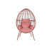 Садовое кресло DKD Home Decor 90 x 65 x 151 cm Металл терракот синтетический ротанг