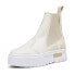 Фото #4 товара Puma Mayze Chelsea LUXE 39309202 Womens Beige Lifestyle Sneakers Shoes